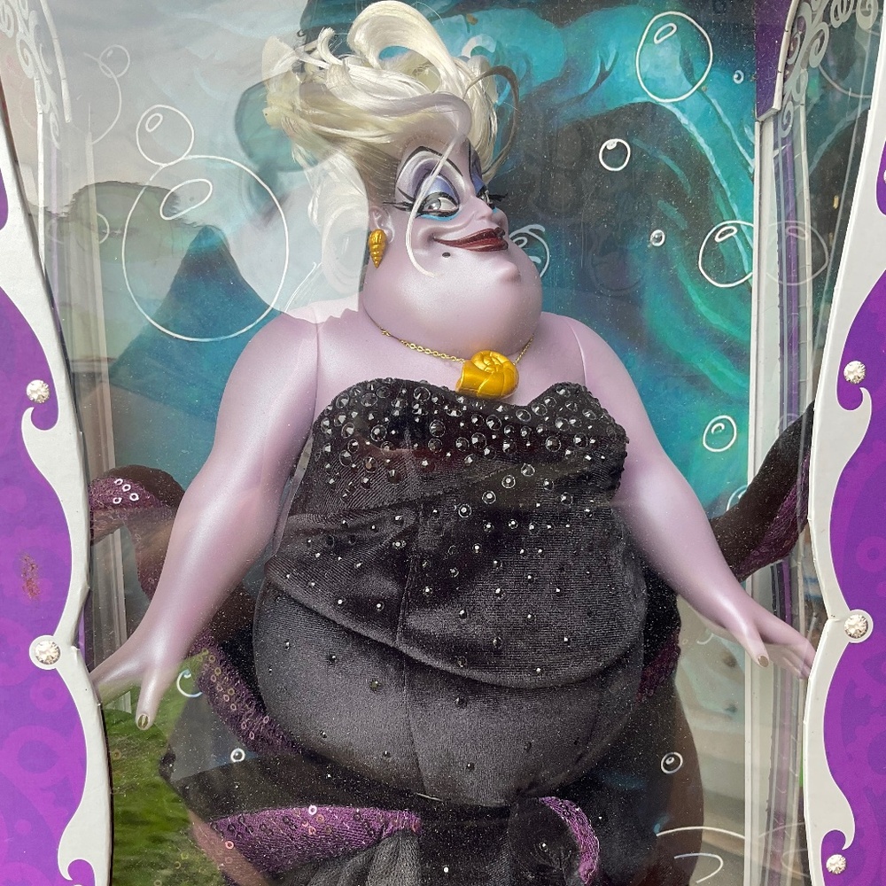 Disney limited edition little mermaid Ursula doll